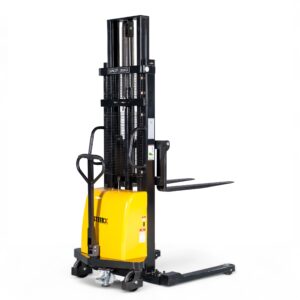 Semi Electric Straddle Leg Stacker