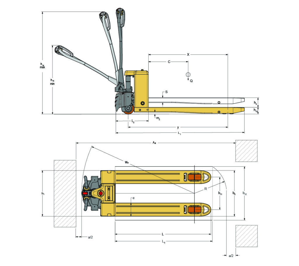 Battery Electric Hand Pallet Truck 01