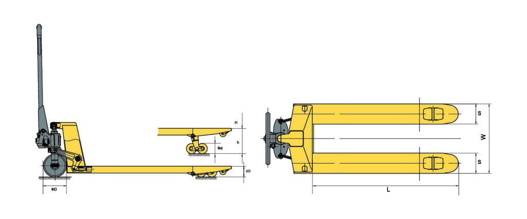 Manual Hand Pallet Truck 01