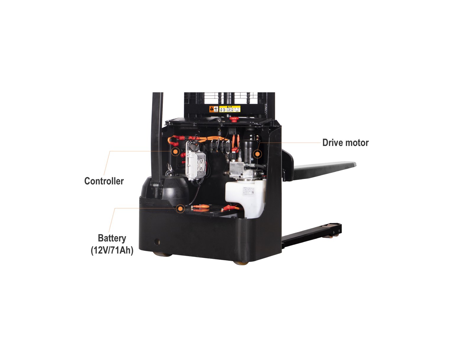ELECTRIC STACKER - 1500 KG - Image 7